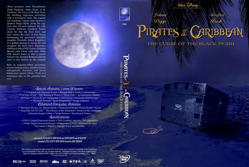 Pirates Of The Caribbean - The Curse Of The Black Pearl