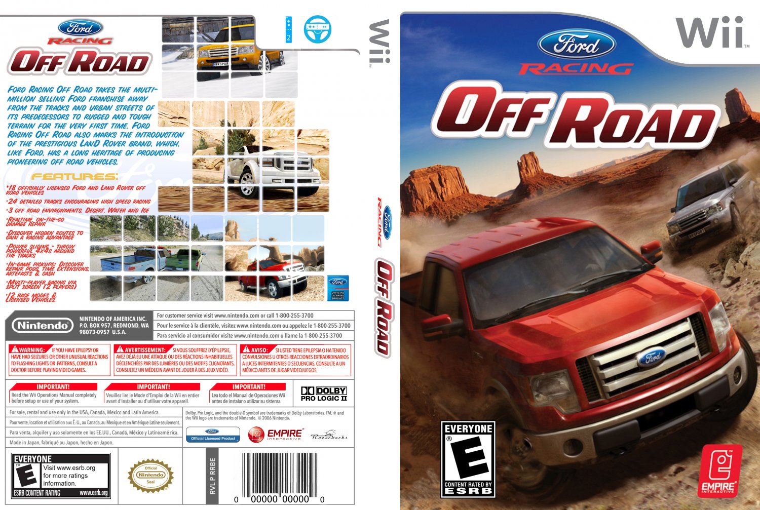 Game ford racing - off road - wii #7