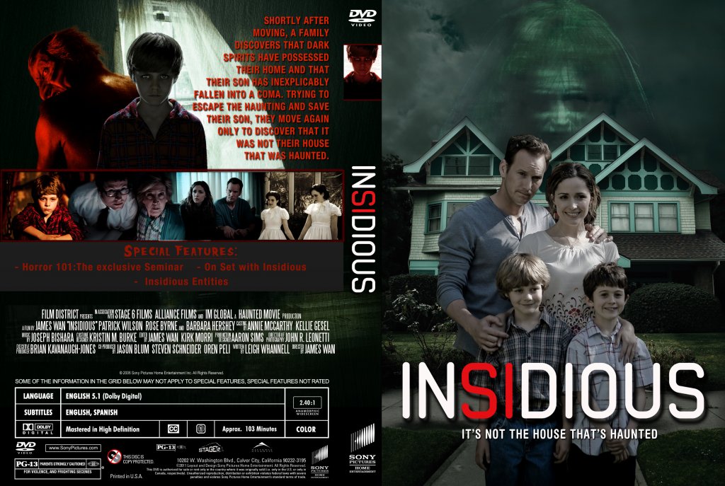 Insidious Movie Dvd Custom Covers Insidious Dvd Covers