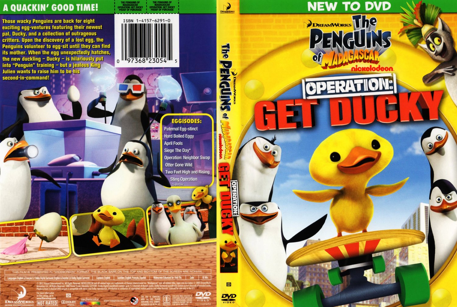 The Penguins of Madagascar Operation Get Ducky - Movie DVD Scanned.