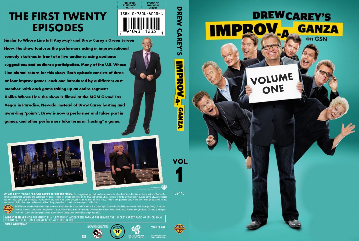 Drew Carey's Improv-A-Ganza : Volume One