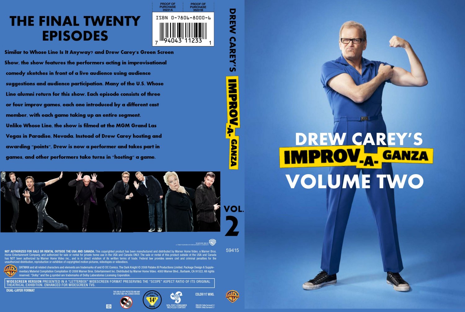 Drew Carey's Improv-A-Ganza : Volume Two