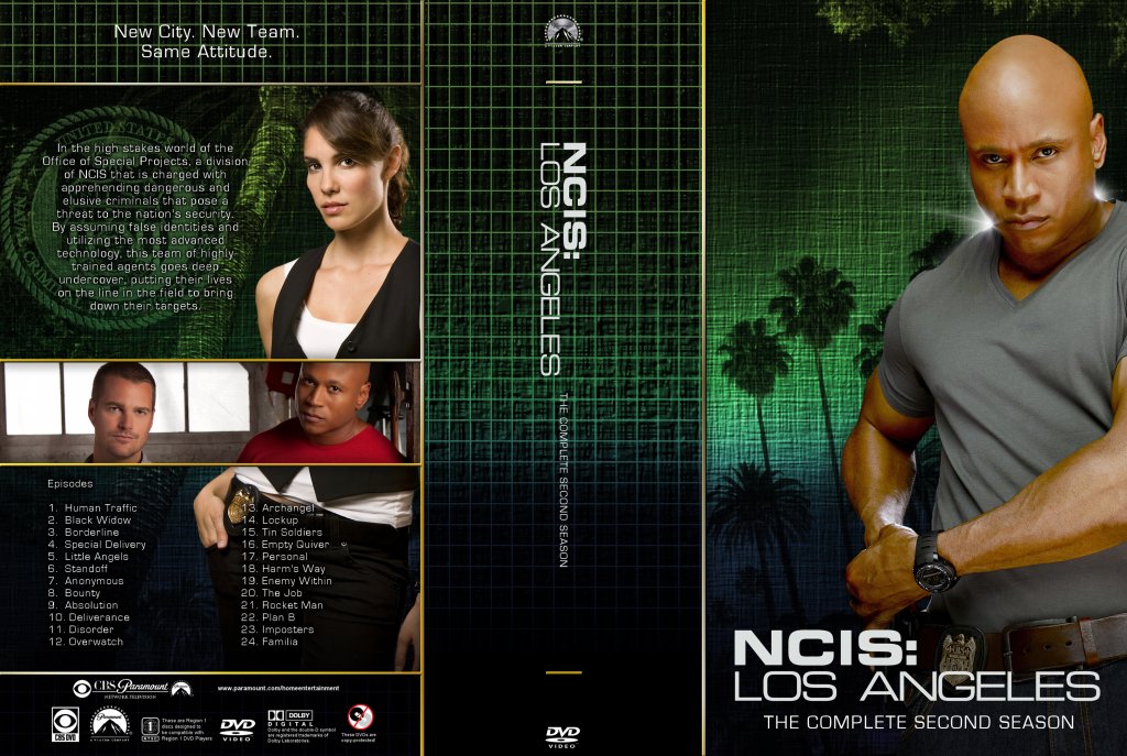 Ncis Los Angeles Season 2 Tv Dvd Custom Covers Ncis Los Angeles