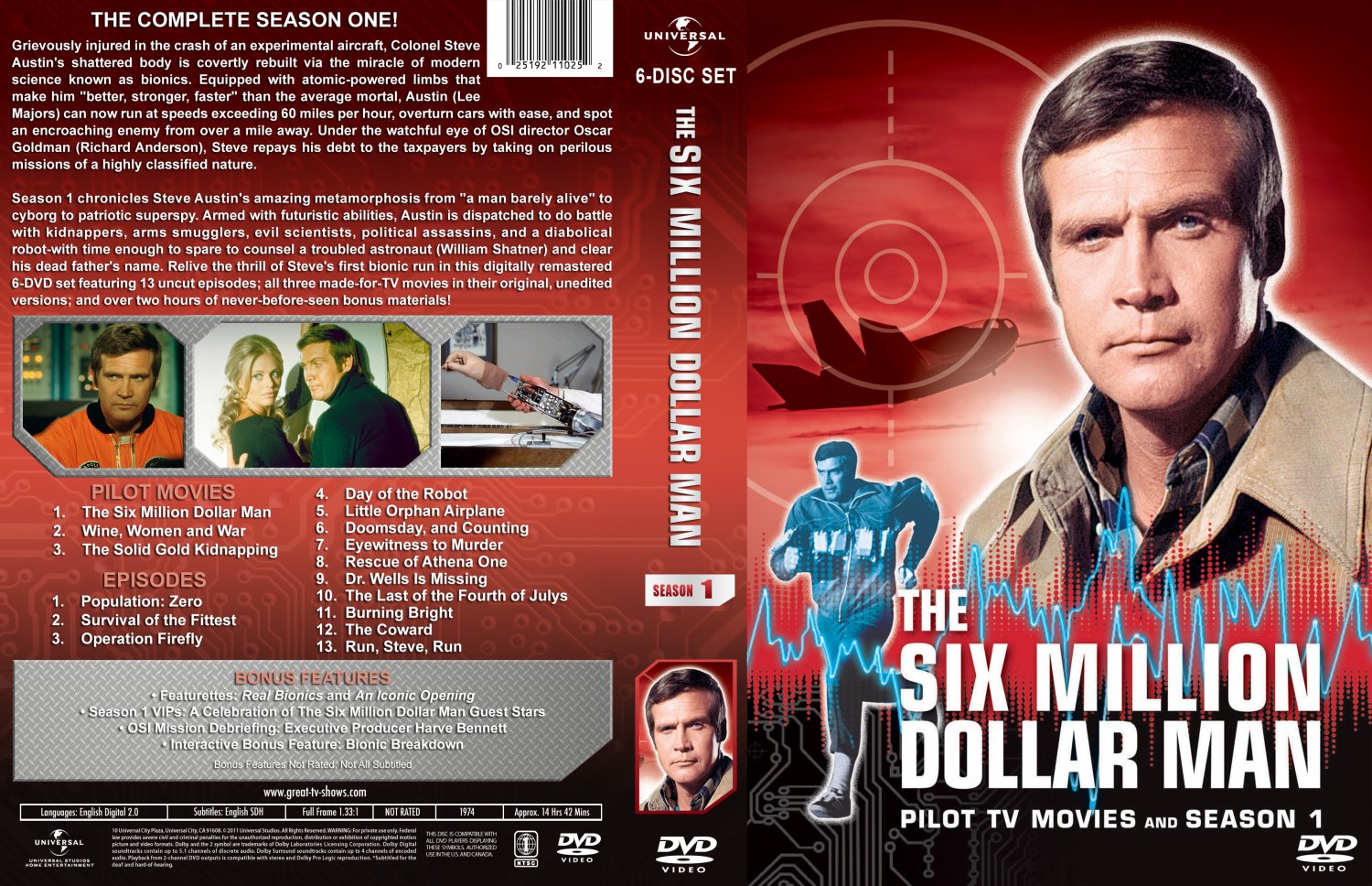 The Six Million Dollar Man - Season 1