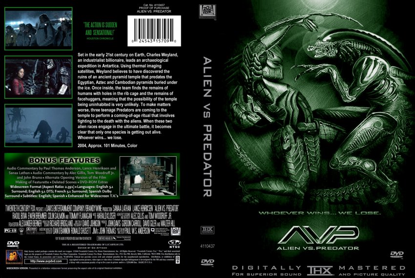 Alien Vs. Predator AVP Legacy Style