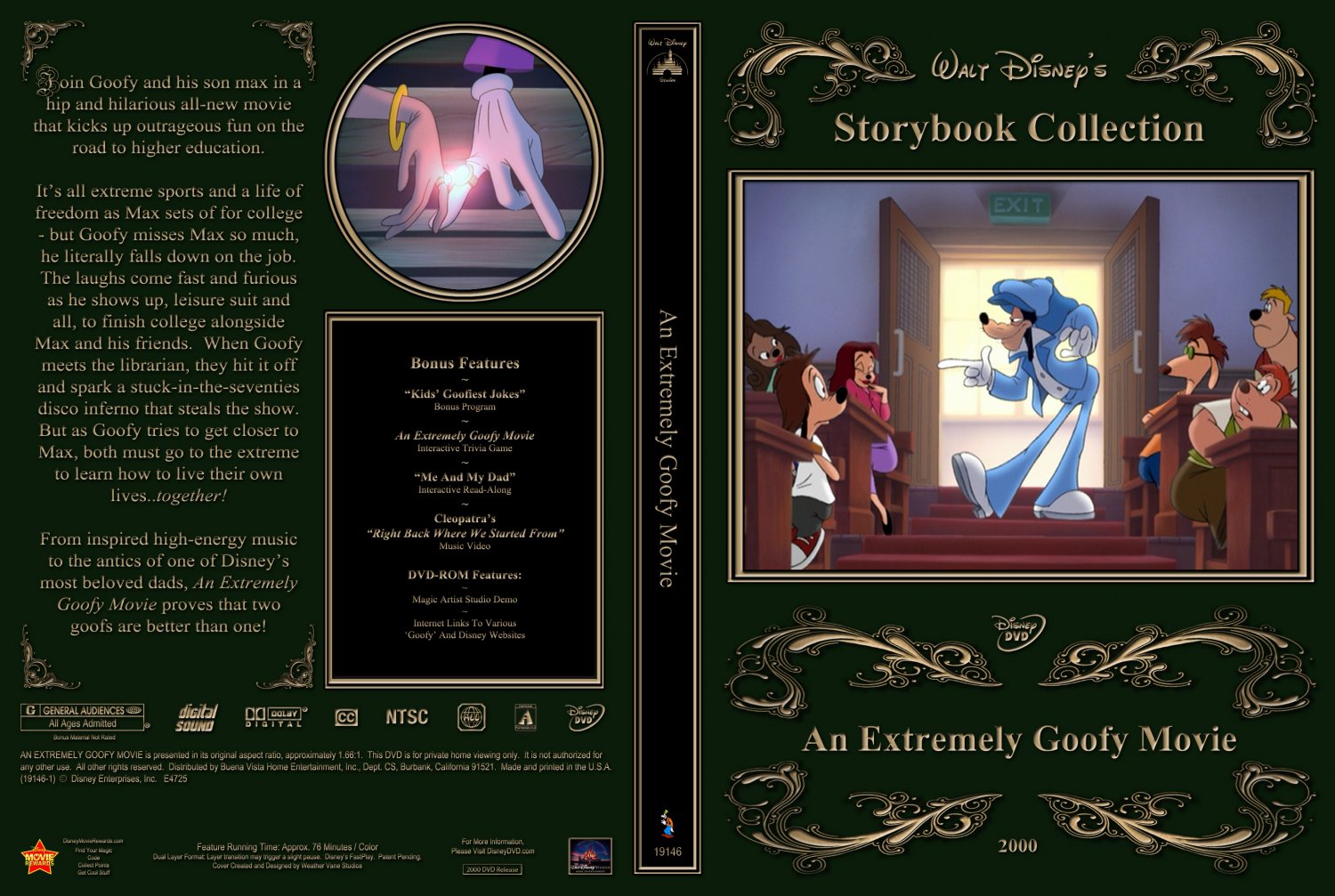 An Extremely Goofy Movie- Movie DVD Custom Covers - Goofy2 :: DVD...