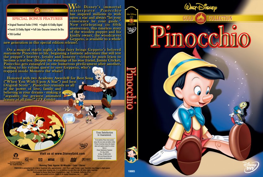 Pinocchio - Gold Collection - Custom