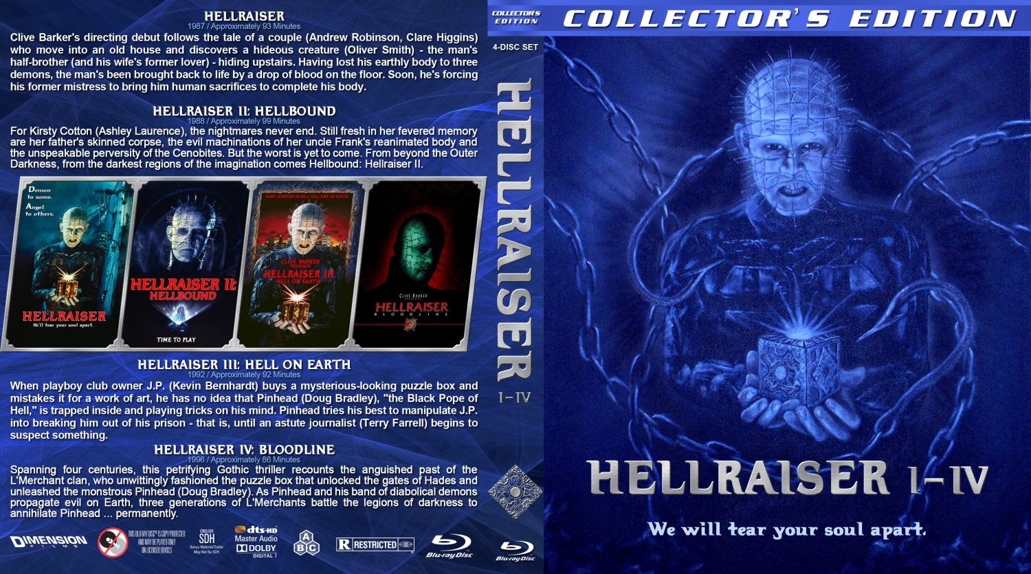 Hellraiser 1-4