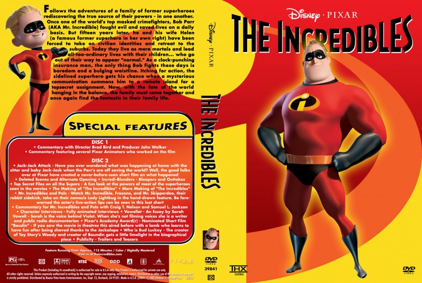 The Incredibles Dvd Cover Dvd Covers Labels By Custom - vrogue.co