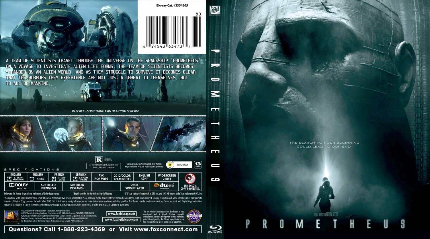 Прометей афиша на сегодня. Prometheus фильм 2012 DVD. Прометей фильм 2012 обложка. Обложка DVD Прометей.2012.. Prometheus Blu ray.