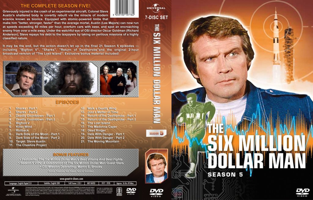 Million dollar man перевод. Million Dollar man. 6 Million Dollar man 1973 Pilot. Six million Dollar man Bionic Bigfoot. 6. The Dollar.