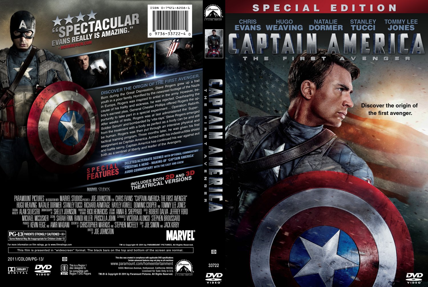 Captain America- Movie DVD Scanned Covers - Captain America dvd cover :: DV...