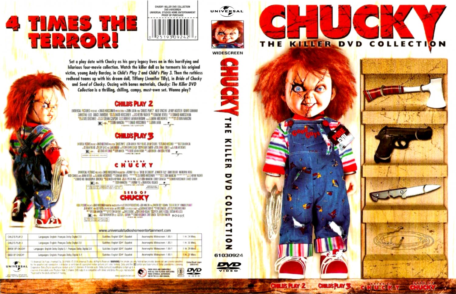 Chucky Collection FRONT