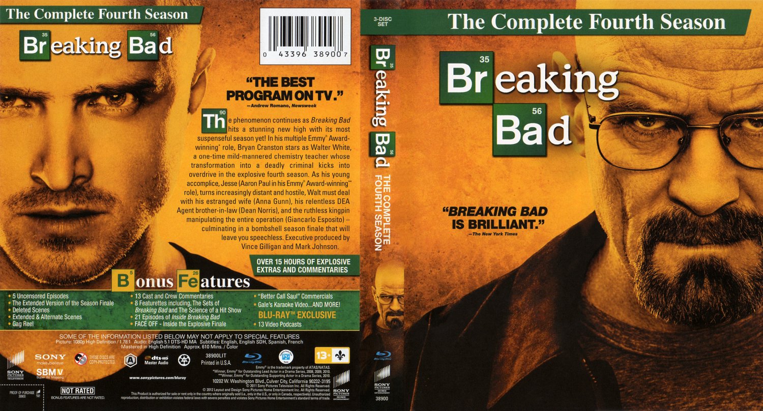 amazon-breaking-bad-temporada-4-import-movie-european-format