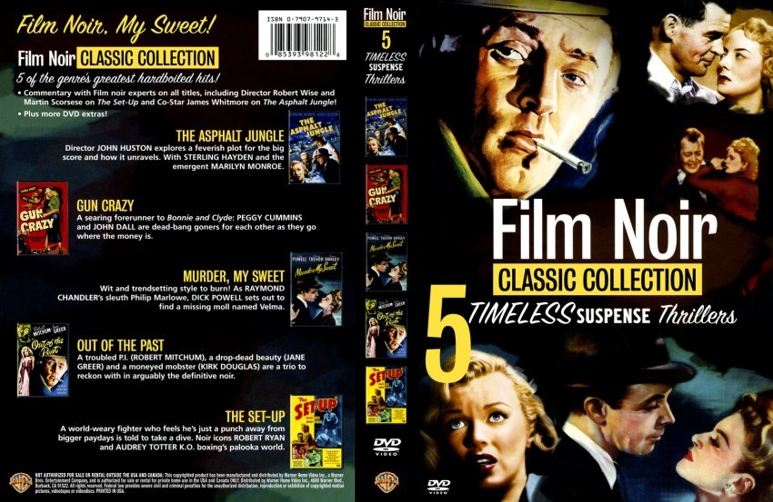 Film Noir Classic Collection Movie Dvd Custom Covers 296filmnoircollection1 Dvd Covers