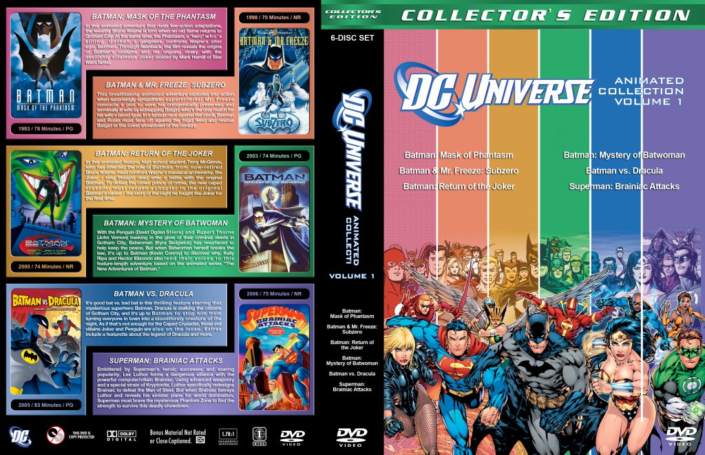 DC Animated Collection - Volume 1