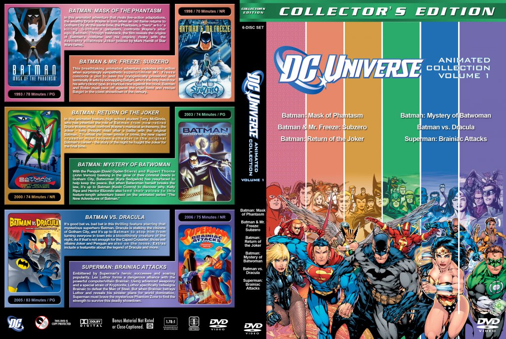 DC Animated Collection - Volume 1