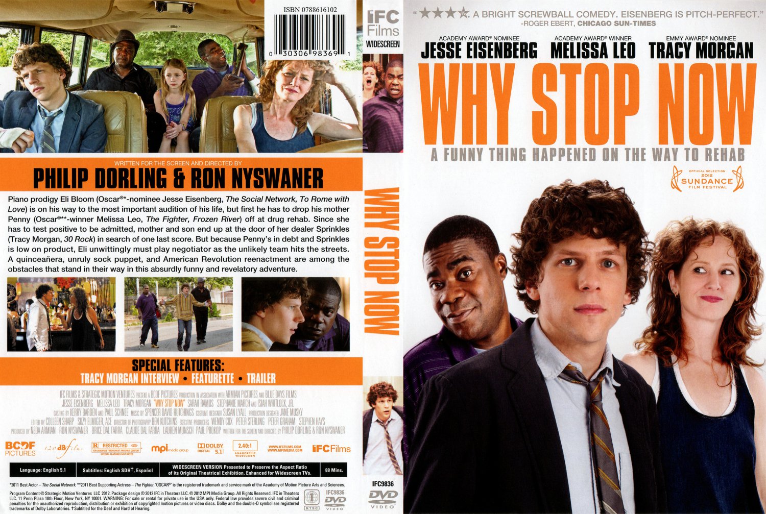 Why stop. New York film Academy. Английский Special features about film. The package 2012.