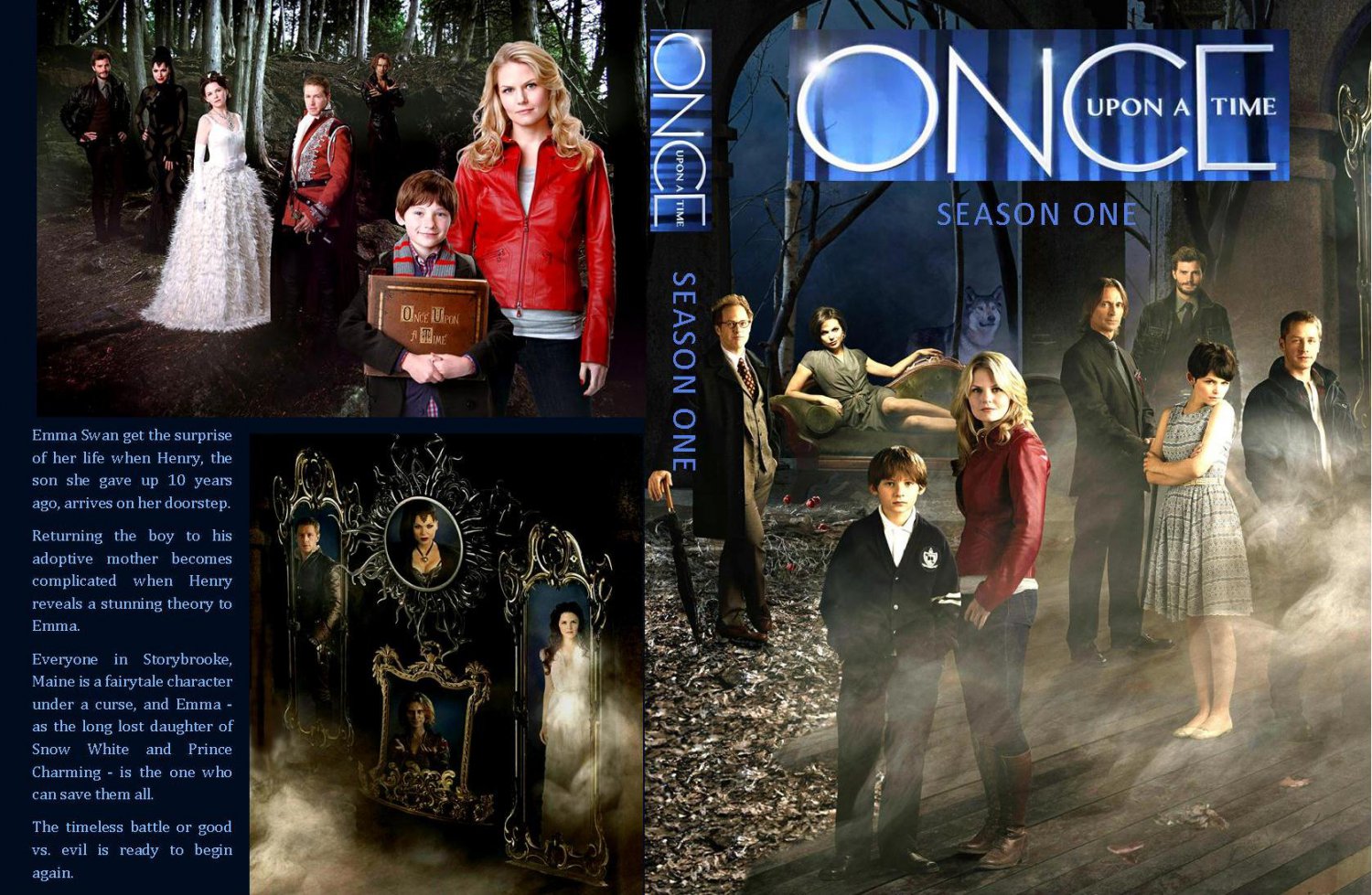 Once Upon A Time - TV DVD Custom Covers - Once Upon A Time Season 1 DVD ...