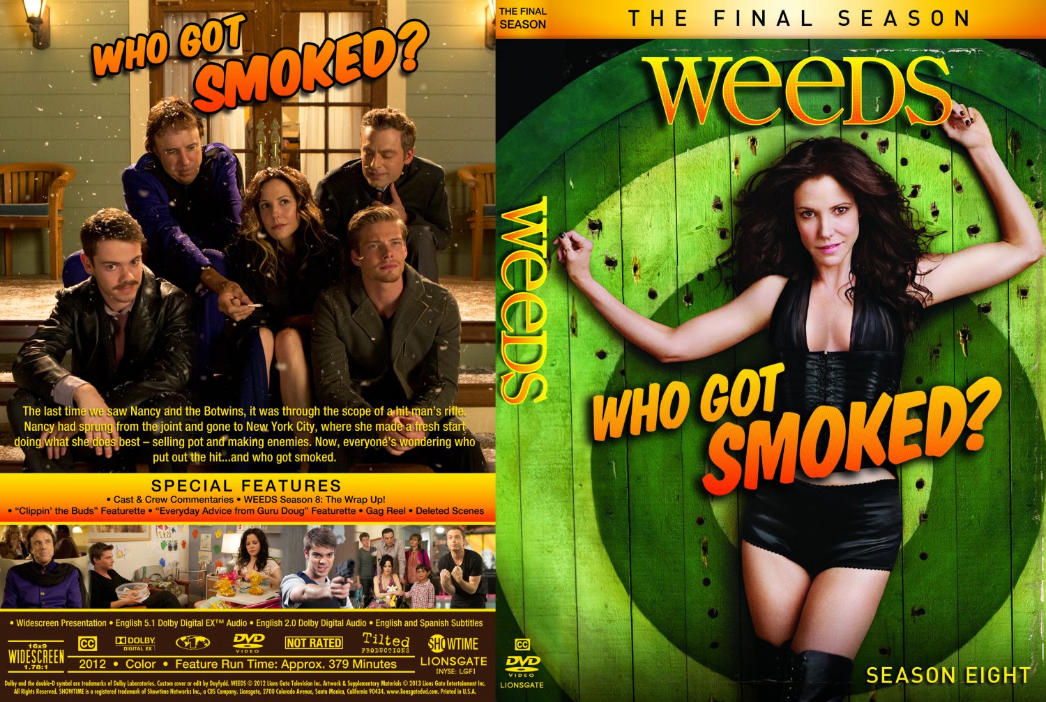 Weeds Season 8 Custom Cover