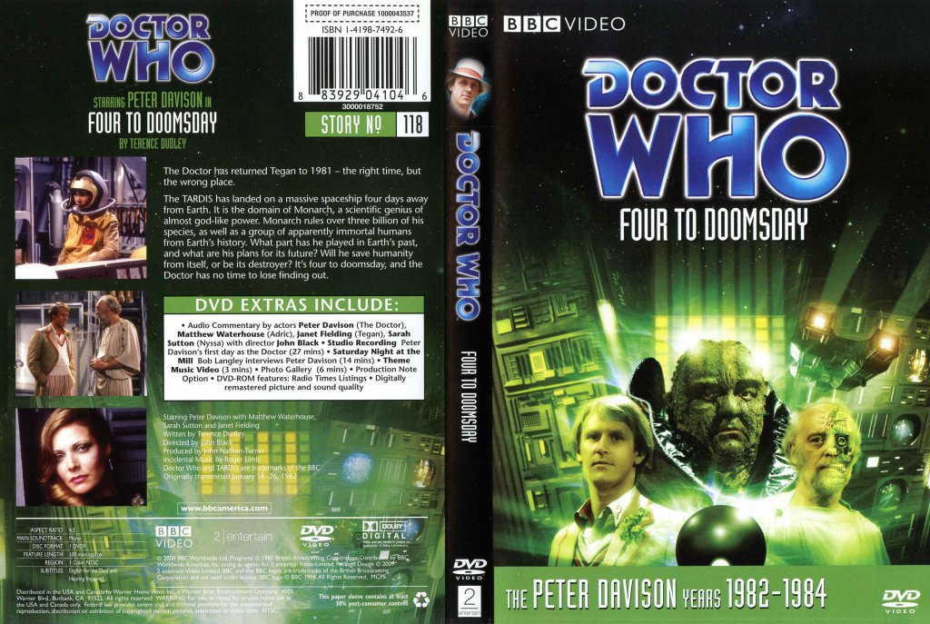 Doctor Who - Four To Doomsday