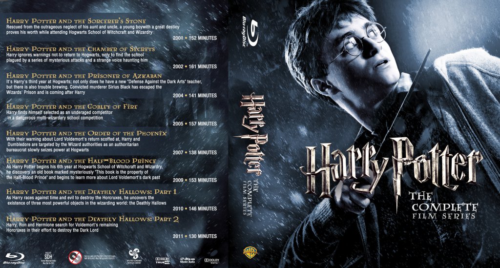 Harry Potter Hogwarts Collection (Blu-ray + DVD)