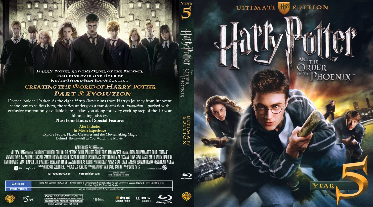 Harry Potter And The Order Of The Phoenix