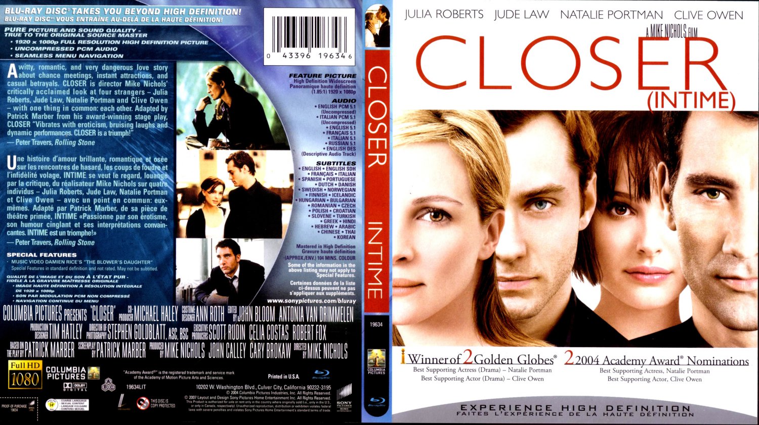 Closer Bluray f