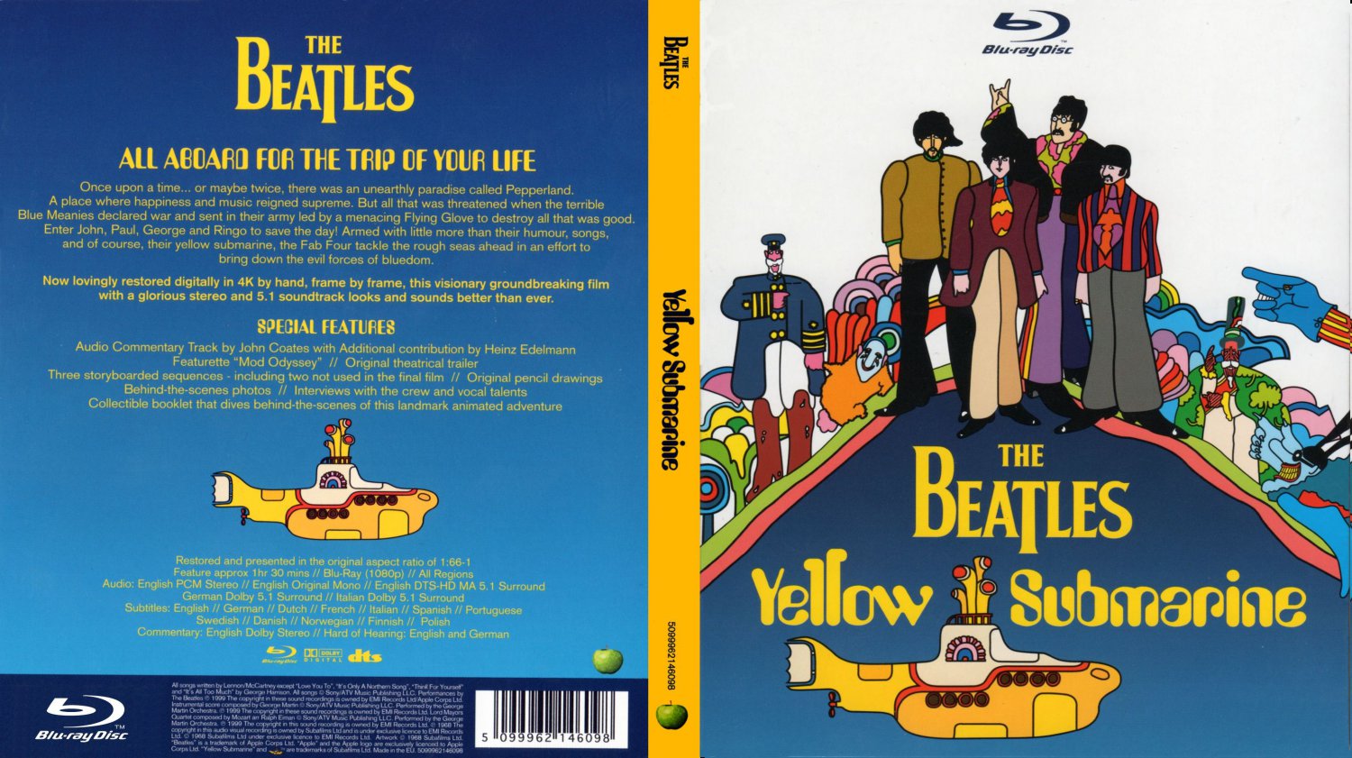 yellow submarine dvd