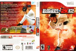 Major League Baseball 2K12 DVD NTSC f1