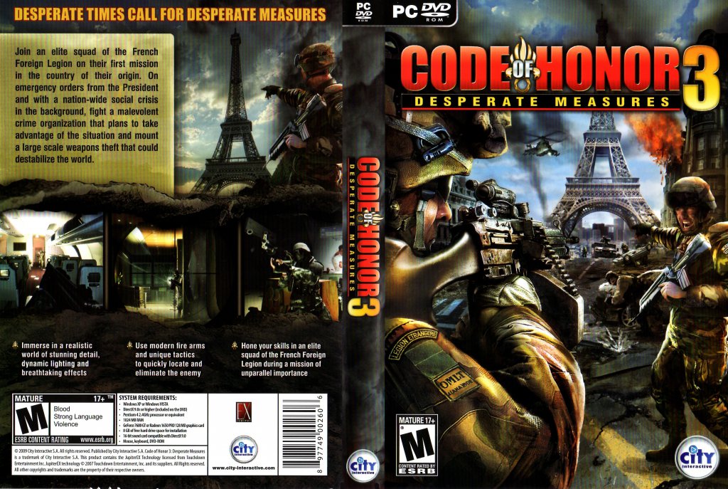 Code Of Honor 3 DVD NTSC f