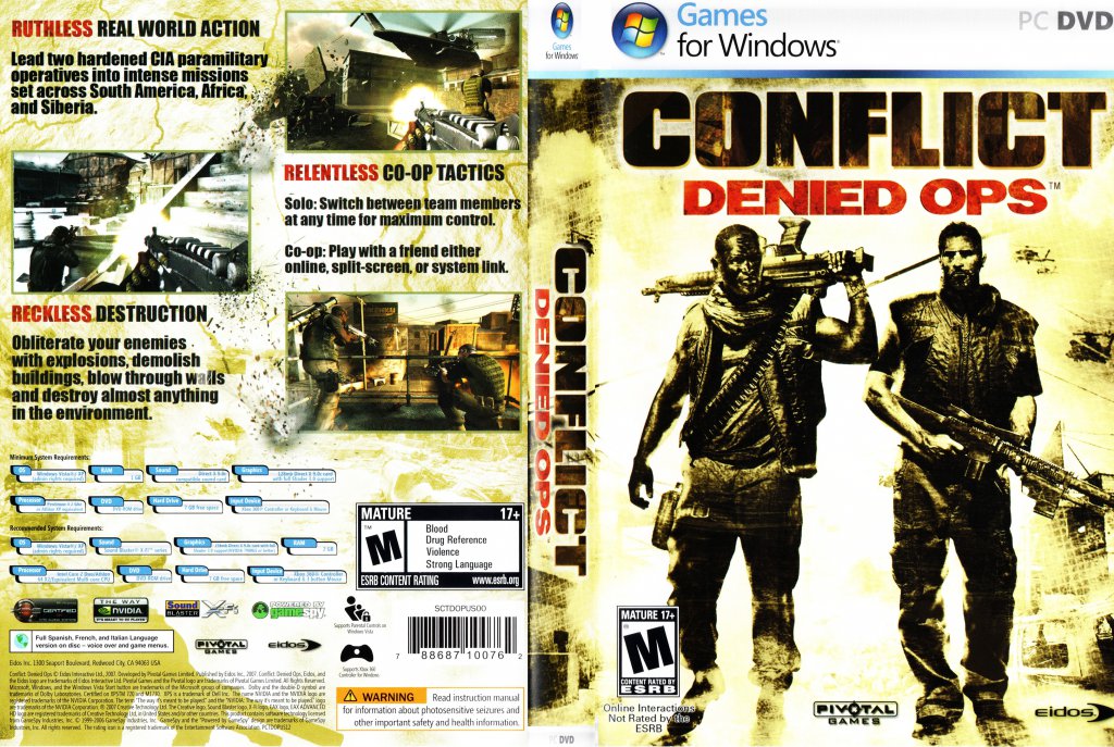 Conflict Denied OPS DVD NTSC f