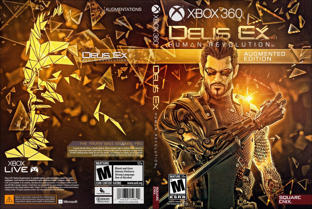 Deus ex human трейнер. Deus ex Human Revolution Xbox 360. Deus ex Human Revolution Cover.