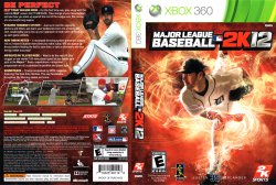 Major League Baseball 2K12 DVD NTSC f