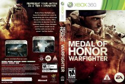 Medal of Honor Warfighter DVD NTSC Custom f
