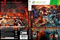 Mortal Kombat Komplete Edition DVD NTSC Custom f