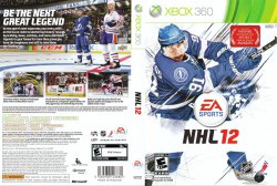 NHL 12 DVD NTSC f