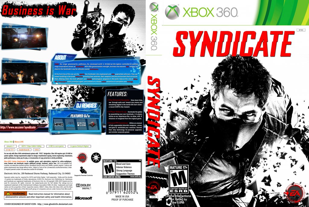 Syndicate DVD NTSC Custom f1