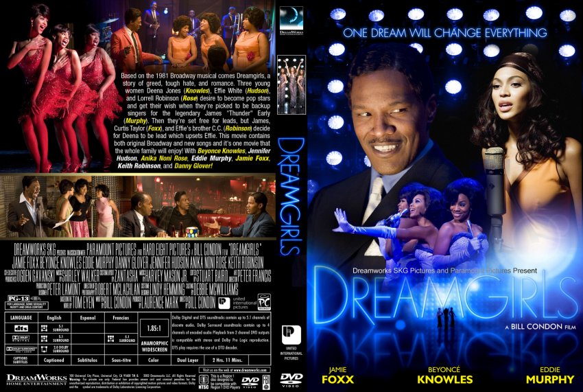 Dreamgirls 2006 Movie Dvd Custom Covers 3157dreamgirls Front Dvd Covers 