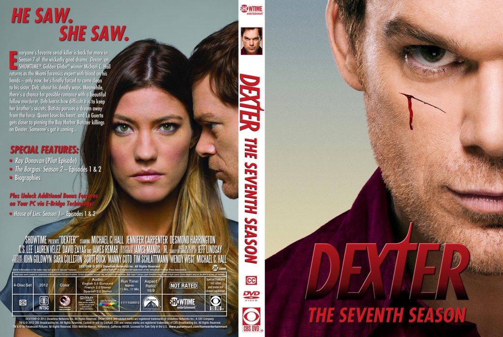 dexter final season dvd cover