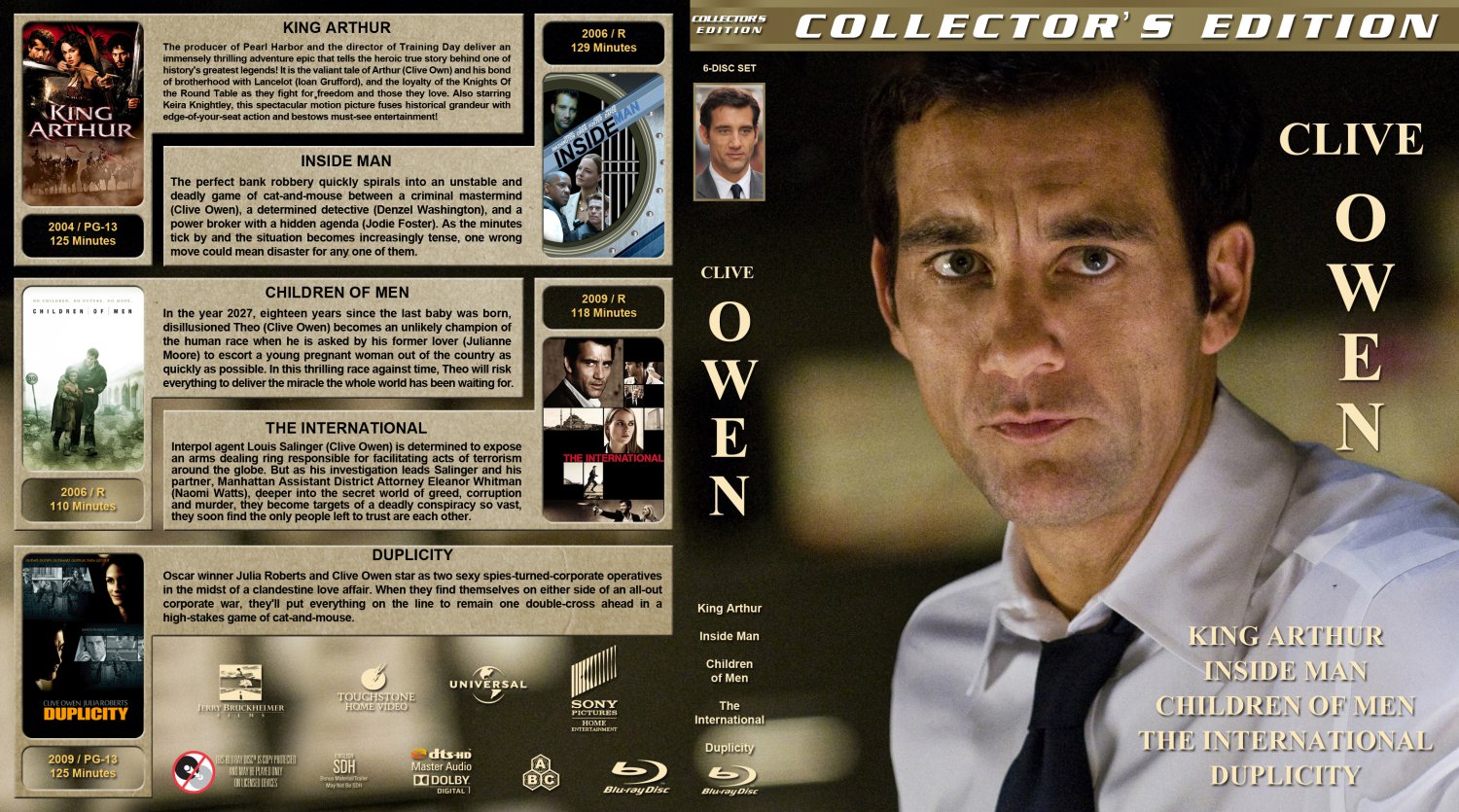 Clive Owen Collection