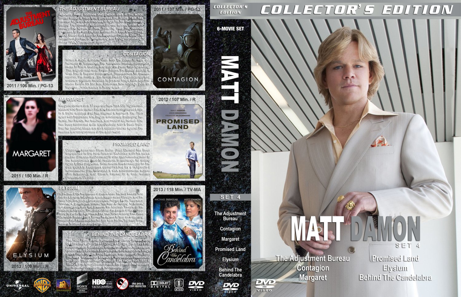 Matt Damon Collection - Set 4