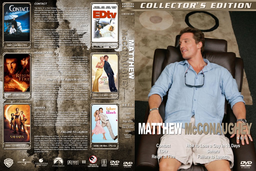 Matthew McConaughey Collection - Set 1