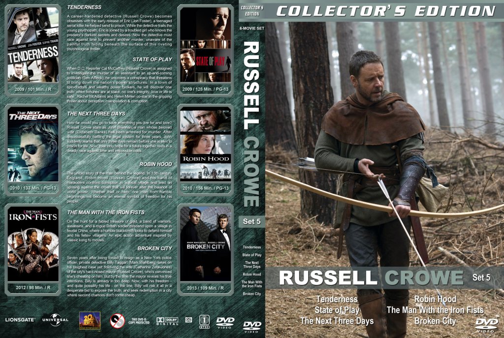 Russell Crowe Collection - Set 5