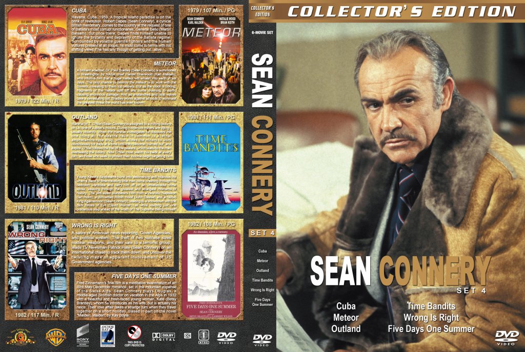 Sean Connery Collection - Set 4