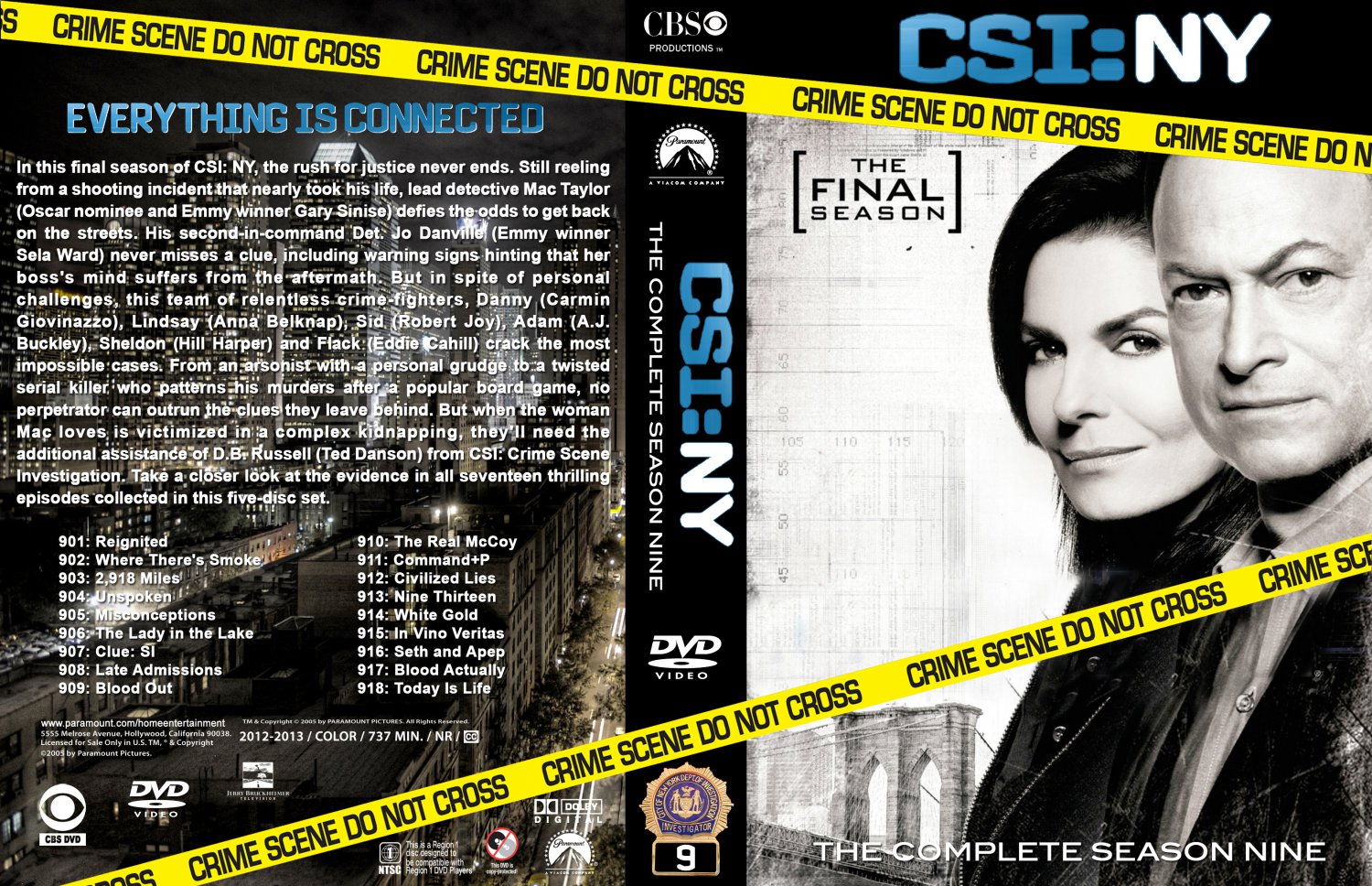 CSI: NY - Season 9