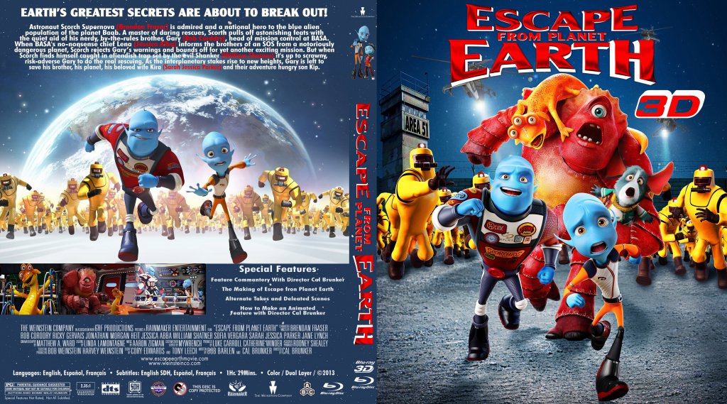 Escape From Planet Earth 3D