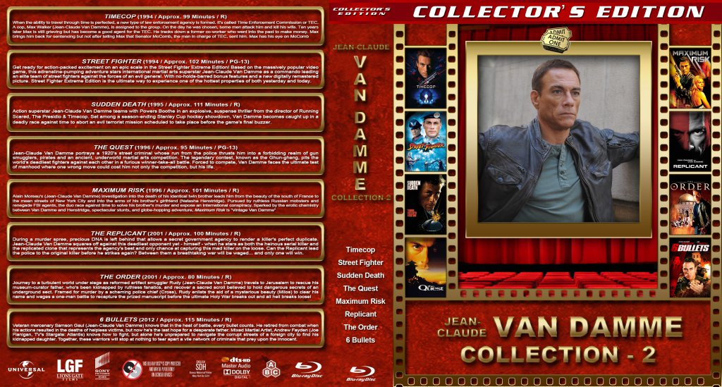 Jean-Claude Van Damme - Collection 2