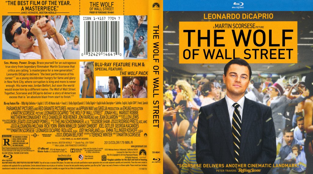 The Wolf Of Wall Street Movie Blu Ray Custom Covers The Wolf Of Wall Street 2013 Custom 