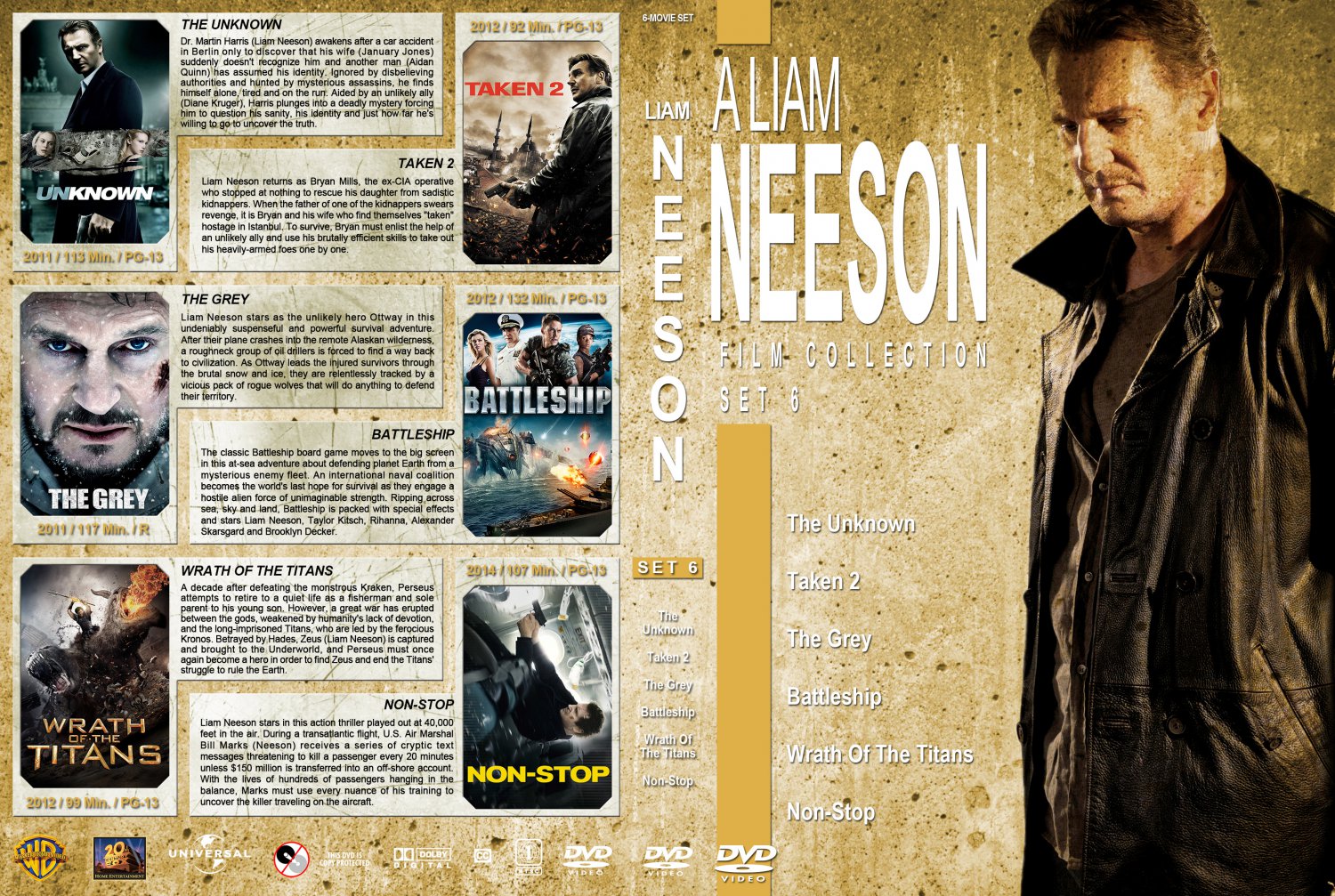 Liam Neeson Collection